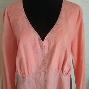 Motherhood Embroidered Design Tunic